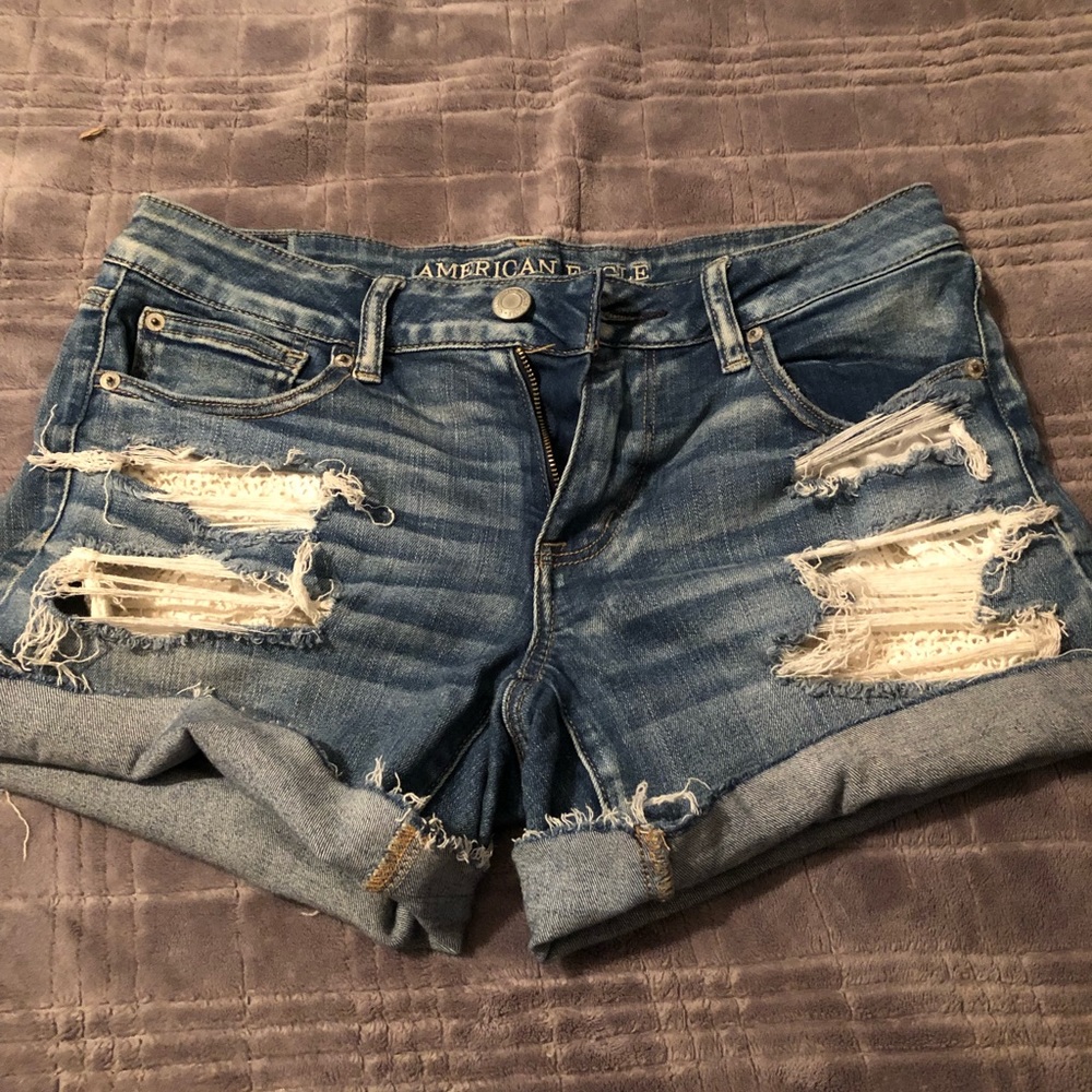 American Eagle Outfitters Blue Jean Shorts